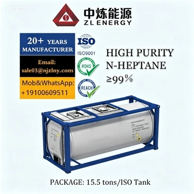 N-Heptane de qualité industrielle pour le nettoyage des métaux et la dilution des revêtements